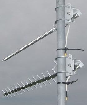 Две одинаковые антенны в технологии MIMO
